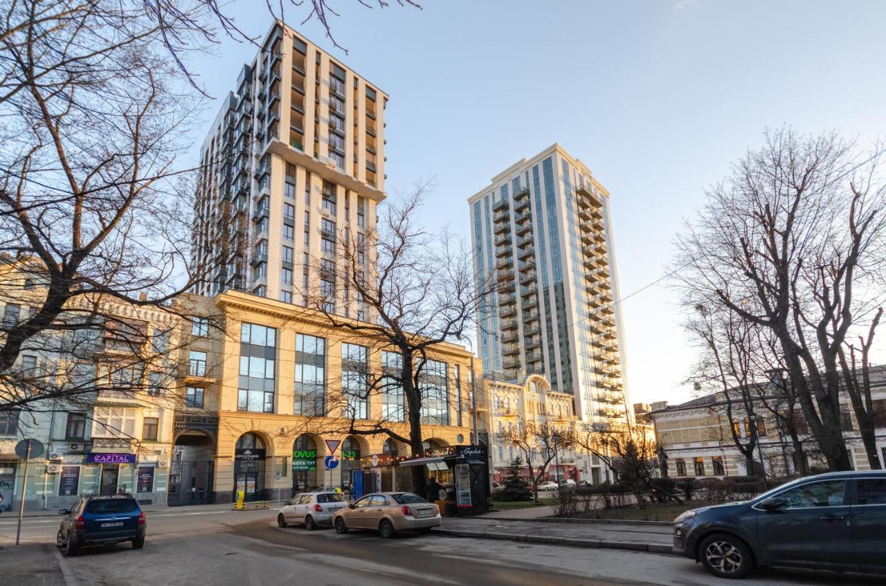 شقة Petrovdom 196-107-103-180 In The Residential Complex "Yaroslaviv Grad" كييف المظهر الخارجي الصورة